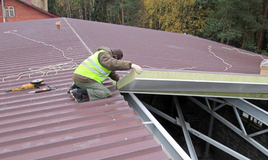 Гараж из сэндвич-панелей 7